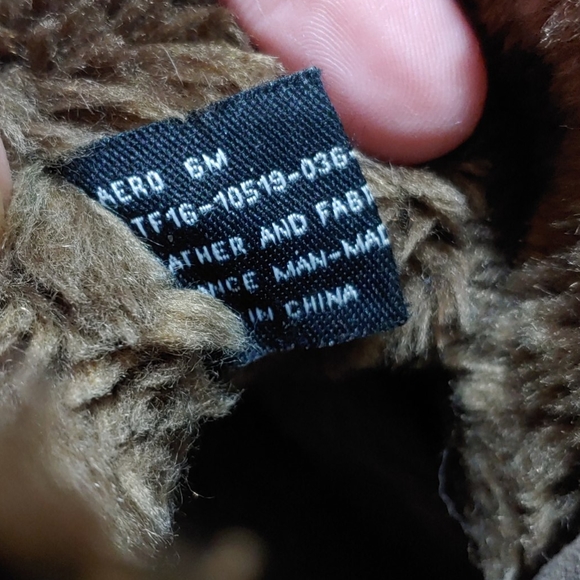 BareTraps Aero Leather Round Toe Winter Boots 6 - Picture 14 of 16